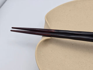 Premium Laquer Chopsticks (Black 23cm, Red 21.5cm)