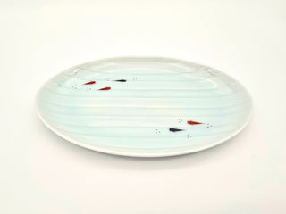 Medaka Series - Oval Plate
