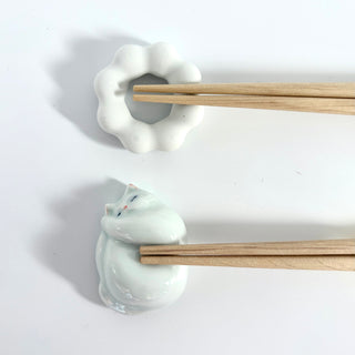Cat Nap Chopsticks Rest - Hasami Ware