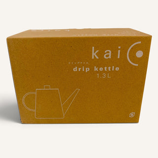 Black Mist Enamelled Steel Drip Kettle - Kaico
