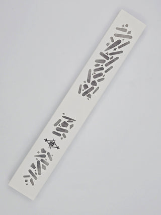 Toki Meki Workshop premium lacquered chopsticks gift box, featuring a geometric pattern and Japanese characters.